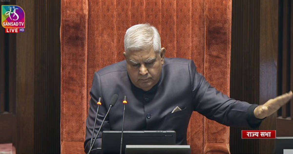 Rajya Sabha adjourned till 2pm, Chairman Dhankhar warns MPs for disrupting proceedings